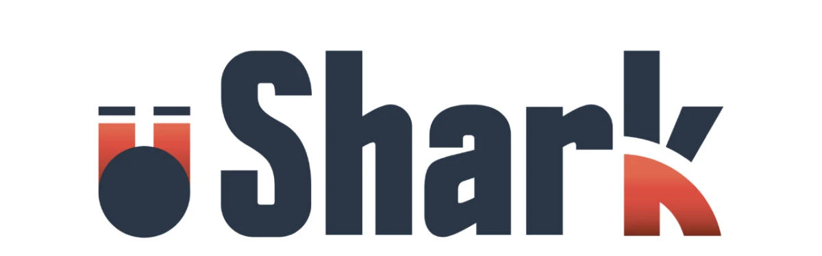 uShark Logo White